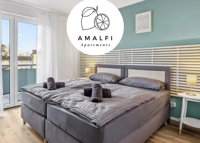 Amalfi A02 - 2 Zi Fuer 4P - Balkon, Smart Tv, Boxspringbett